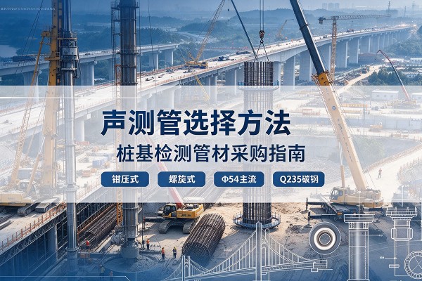 广信声测管选型标准