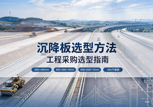 广信沉降板选择方法