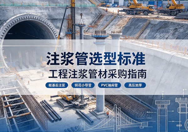 广信注浆管选型标准